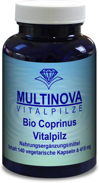 Coprinus-Pulver-bio-140 Kapseln Multinova